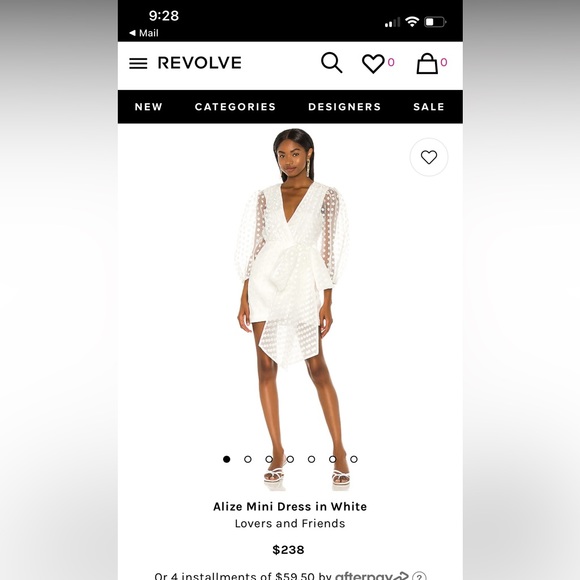 ✨SOLD✨ Lovers + Friends Bridal Dress - Picture 2 of 9